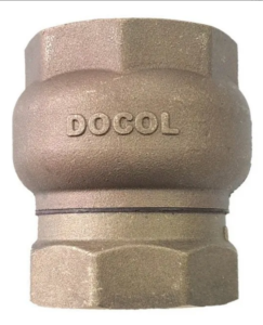 Válvulas de retenção vertical Docol